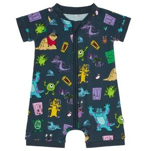 Disney Monsters Inc Little Sleepies Shorty Romper in 12-18M